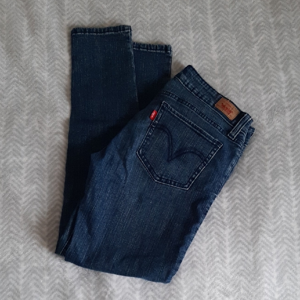 Levi's 535 Women's Dark Blue Jean Leggings